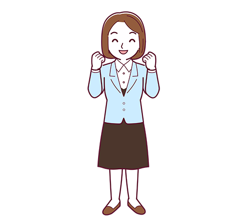 全身 スーツの女性のイラスト枚 イラストシティ